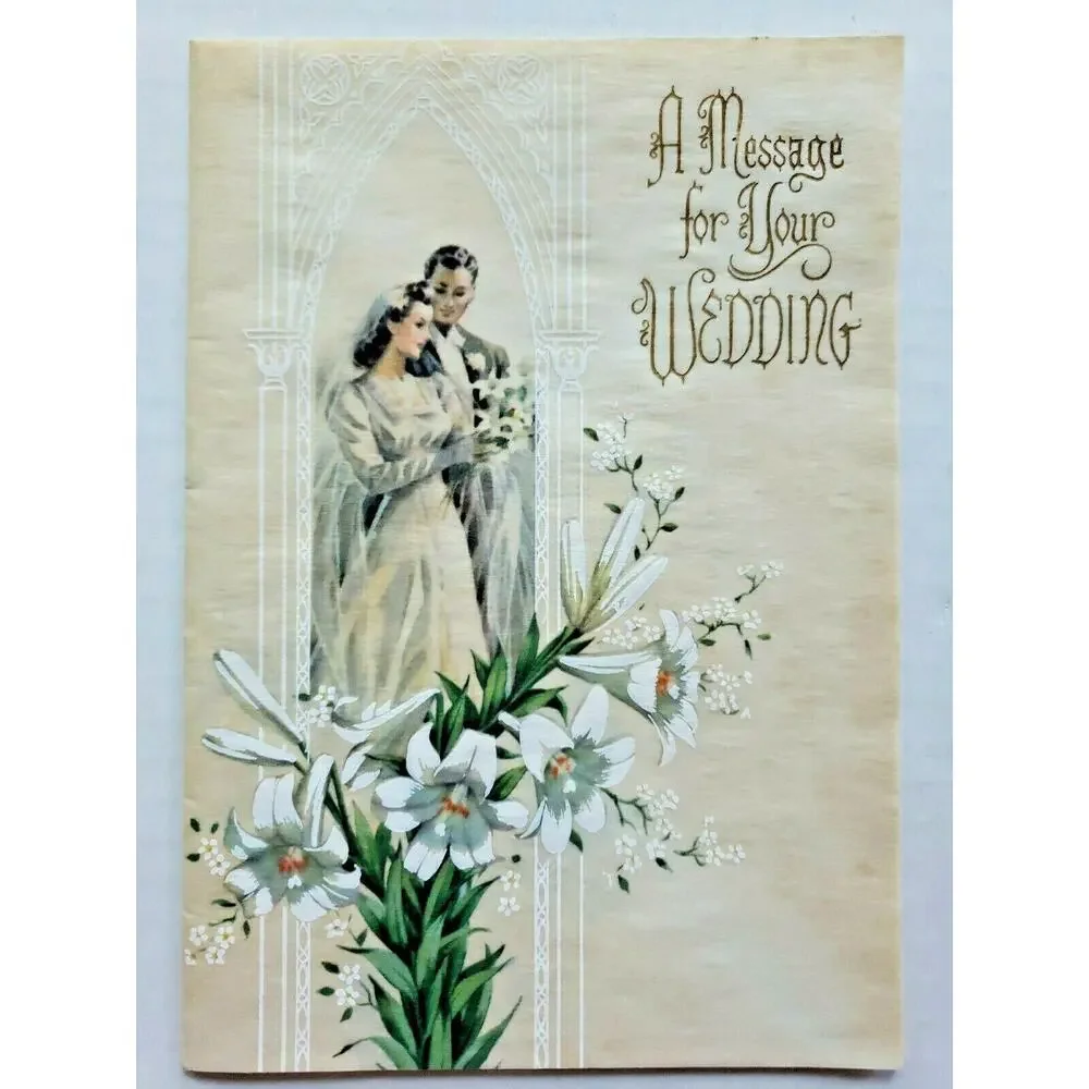 Vintage Rust Craft Greeting Card 